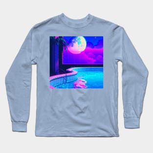 V a p o r  p o o l Long Sleeve T-Shirt